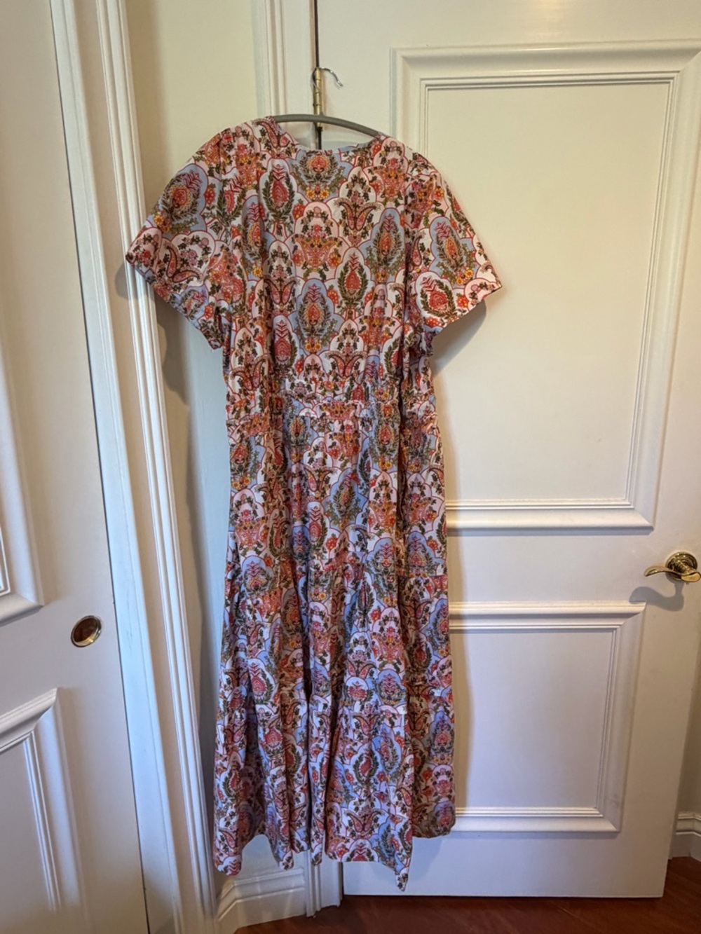 Anthropologie Somerset Paisley Maxi Dress - Picture 8 of 10